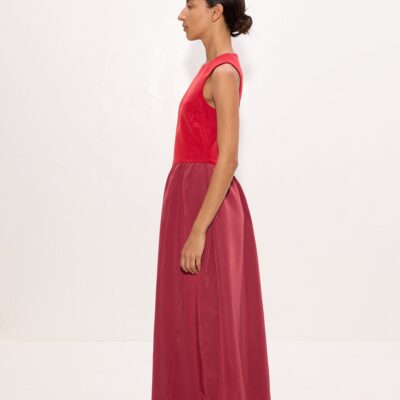 SIMONMILLER Laurel Moire Midi Dress - Image 2