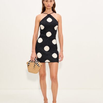 SIMONMILLER Kit Crochet Mini Dress - Image 1