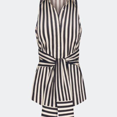 SIMONMILLER Inna Sleeveless Poplin Top - Image 1