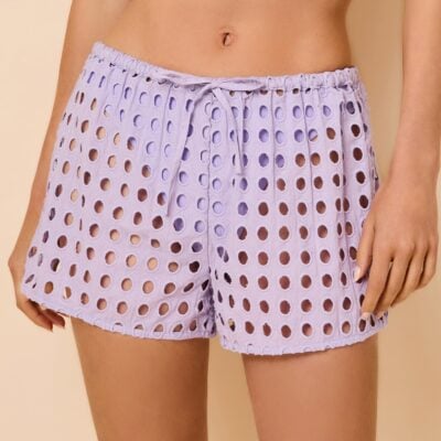 Solid & Striped Remi Short Classic Eyelet Soft Iris - Image 1