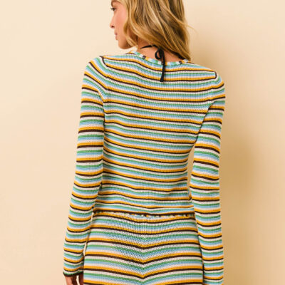 Solid & Striped Olandria Top St. Barths Multistripe - Image 2