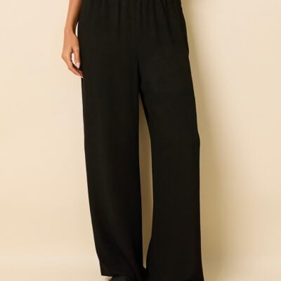 Solid & Striped Monaco Pant Luxe Drape Noir - Image 1