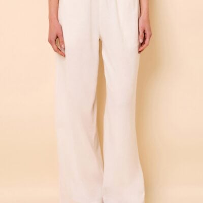 Solid & Striped Monaco Pant Linen Optic White - Image 1
