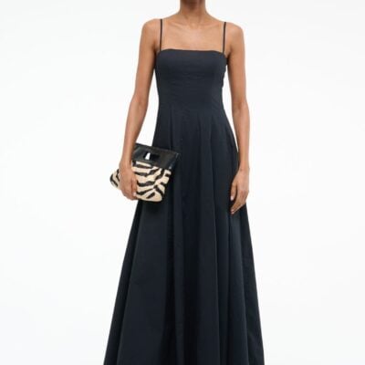 Staud Wylie Maxi Dress | Black - Image 2