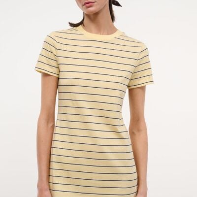 Staud Wade Dress | Monday Stripe - Image 2