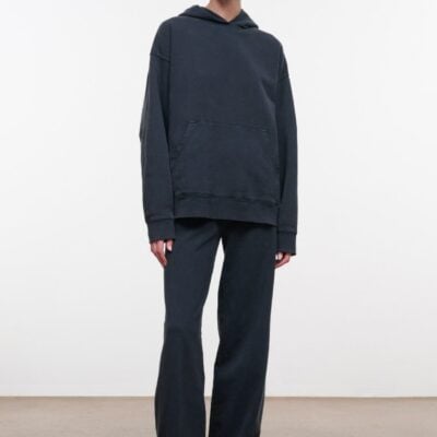 Staud Stroll Terry Pant | Washed Black - Image 1