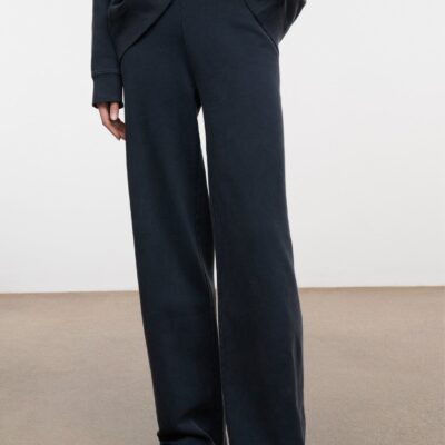 Staud Stroll Terry Pant | Washed Black - Image 2