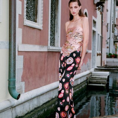 Staud Stroll Silk Pant | Millefiore 2.0 - Image 1