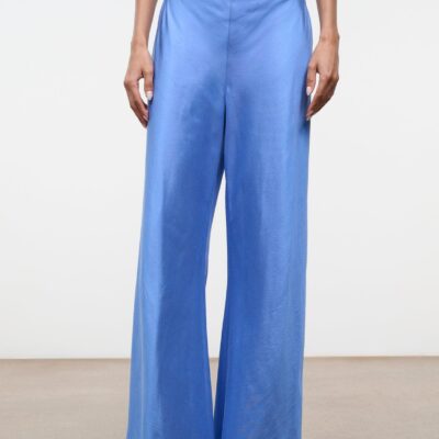 Staud Stroll Silk Dupioni Pant | Coast - Image 2