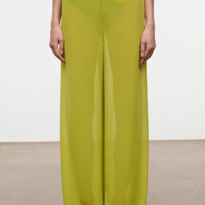 Staud Stroll Coverup Pant | Citron - Image 2