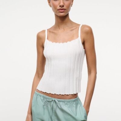Staud Skye Tank | Ivory - Image 1