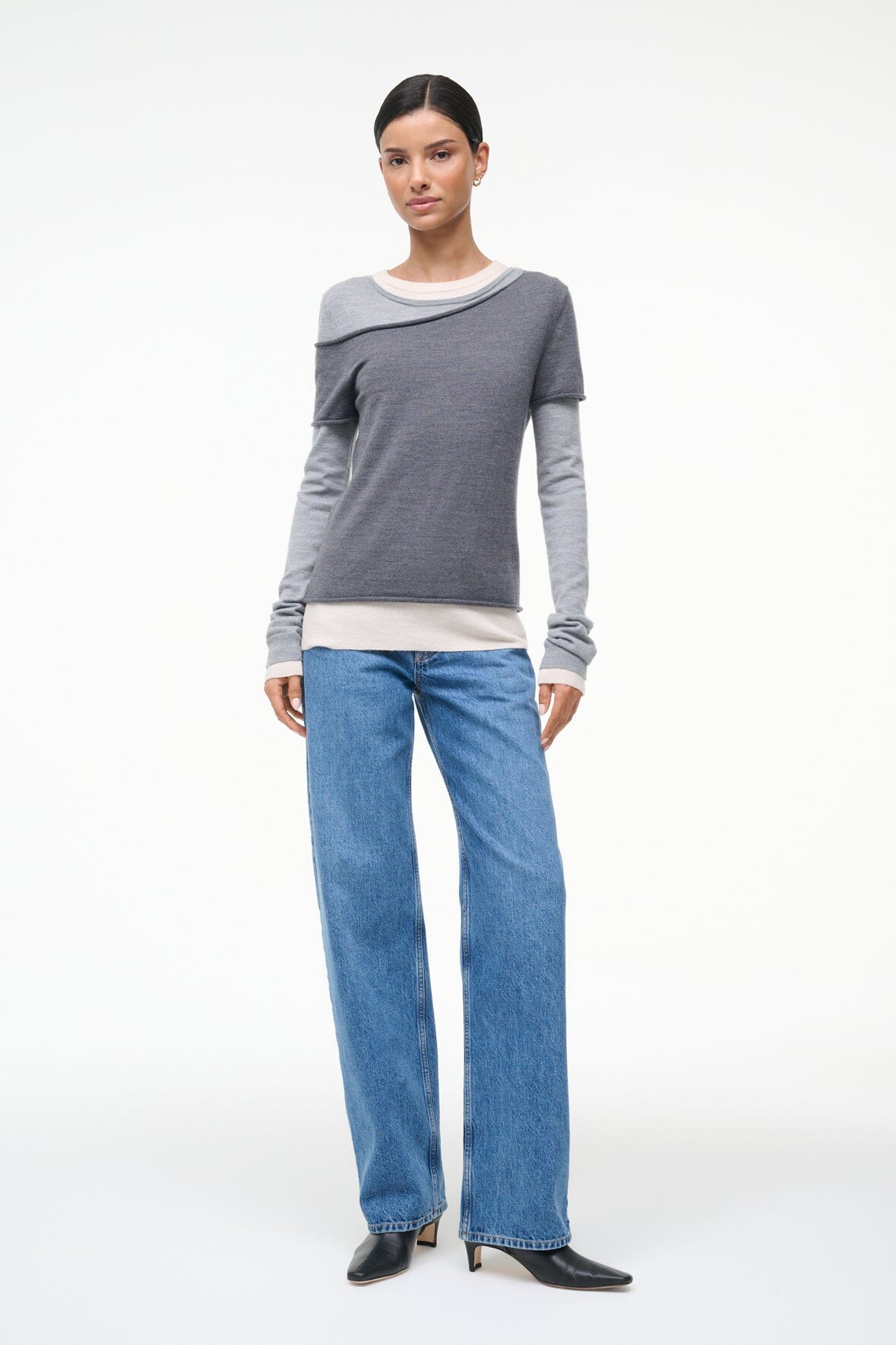 MNSTD140826064248054_2 Staud Sera Top | Heather Grey Multi - Image 2