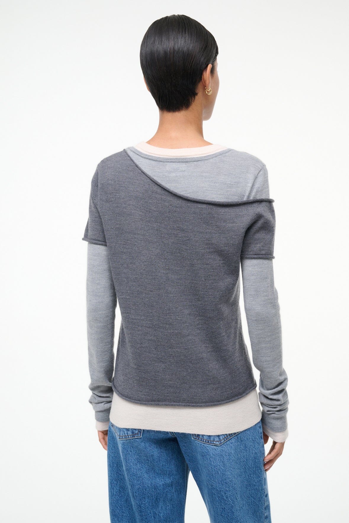 MNSTD140826064248054_3 Staud Sera Top | Heather Grey Multi - Image 3