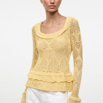 Staud Rozella Top | Butter - Image 1