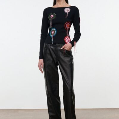 Staud Rimini Top | Black - Image 2