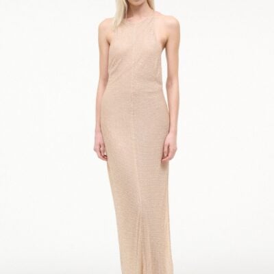 Staud Rhea Dress | Champagne - Image 2