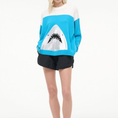 Staud Reya Sweater | Great White - Image 1