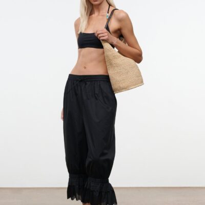 Staud Renzo Pant | Black - Image 1
