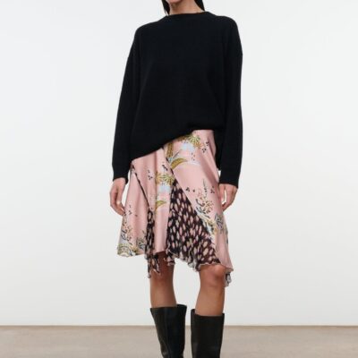 Staud Reannah Silk Skirt | Tapestry Rose Multi - Image 1