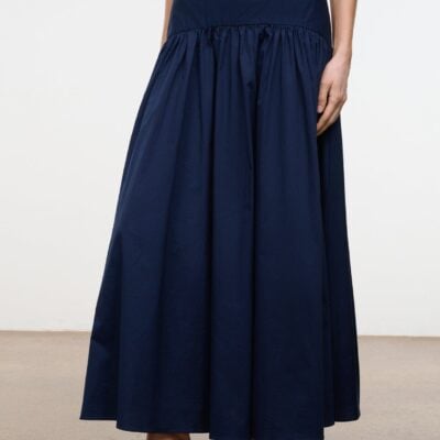 Staud Procida Skirt | Navy - Image 2