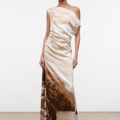 Staud Phare Silk Maxi Dress | Cliffside - Image 1