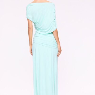 Suboo Emily Draped Ruched Maxi Dress - Image 2