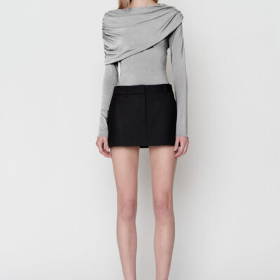 Suboo Albert Draped Long Sleeve Top - Image 1