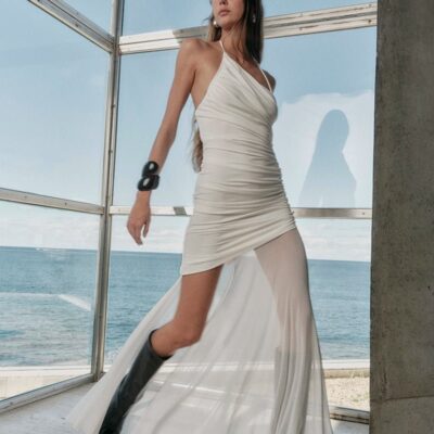 Suboo Violetta Ruched Maxi Dress - Image 2