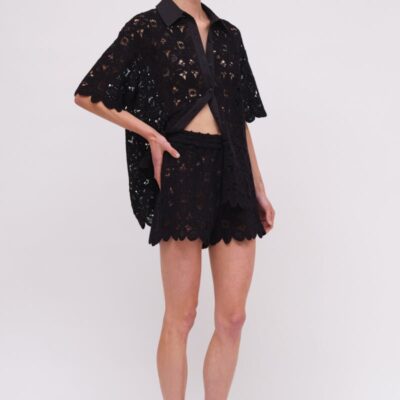 Suboo Rocky Embroidery Crochet Short - Image 2