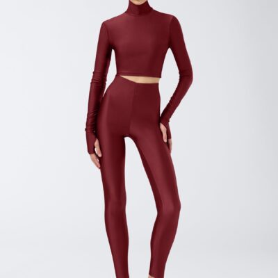 The Andamane Orchid Turtleneck Top - Image 2