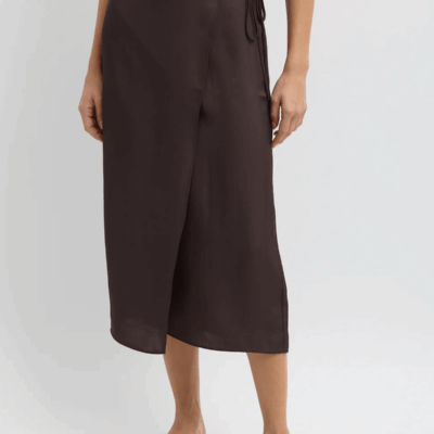 Tibi Summer Slip Wrap Skirt - Image 2