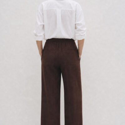 TOVE Zadie Trouser Aubergine - Image 2