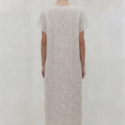 TOVE Yuna Dress White Stripe - Image 2