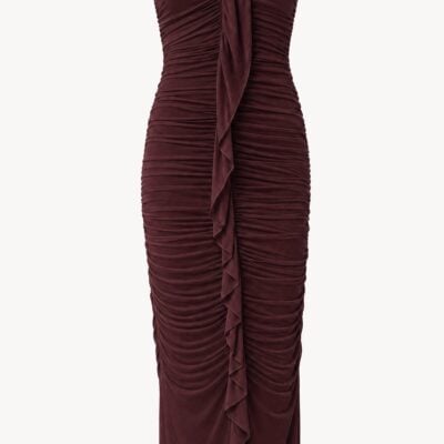 TOVE Vienna Jersey Dress Damson - Image 1