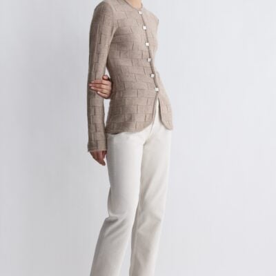 TOVE Senna Jean Ecru Length 32" - Image 1