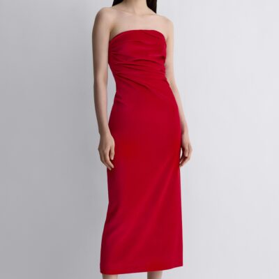 TOVE Sabella Dress Red - Image 1