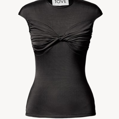 TOVE Paola Top Black - Image 1