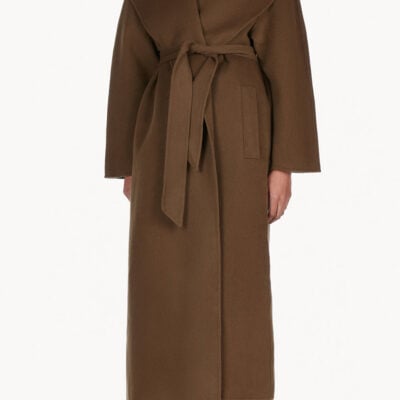TOVE Ondine Coat Deep Khaki - Image 2
