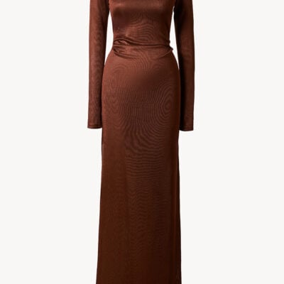 TOVE Luella Dress Burgundy - Image 1