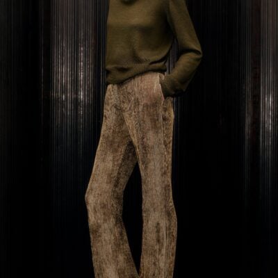 TOVE Lora Trouser Khaki - Image 1