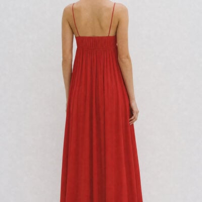 TOVE Katrine Dress Red - Image 2