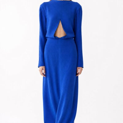 TOVE Helena Dress Cobalt Blue - Image 1