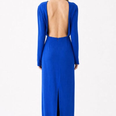 TOVE Helena Dress Cobalt Blue - Image 2