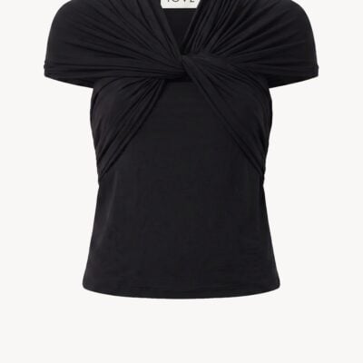 TOVE Hadara Jersey Top Black - Image 1