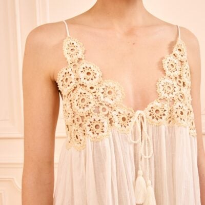 Ulla Johnson Zadie Dress Coverup with Crochet Detail - Image 2