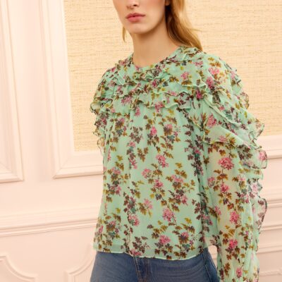 Ulla Johnson Willow Silk Blouse - Image 1