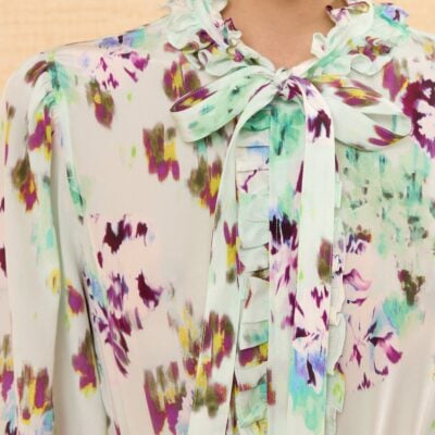 Ulla Johnson Viola Silk Mini Dress - Image 2