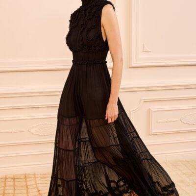 Ulla Johnson Verona Silk Smocked Gown - Image 1