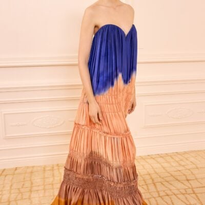 Ulla Johnson Veil Strapless Silk Gown - Image 2