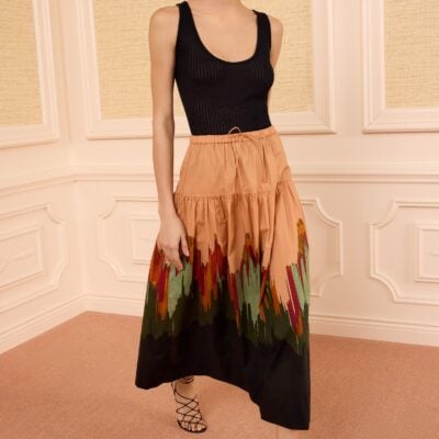 Ulla Johnson Theodora Cotton Skirt - Image 1